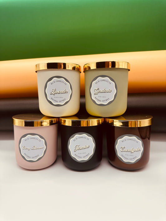 Timma Colored Jar Candles