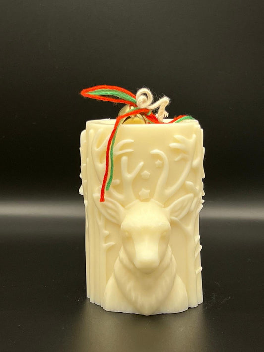 Christmas Deer soy candle